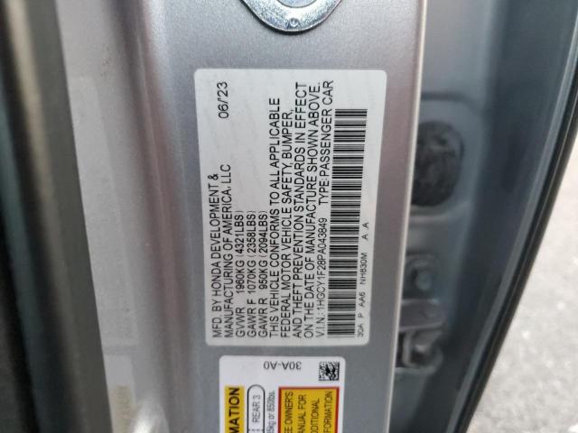 2023 HONDA ACCORD LX - 1HGCY1F28PA043849