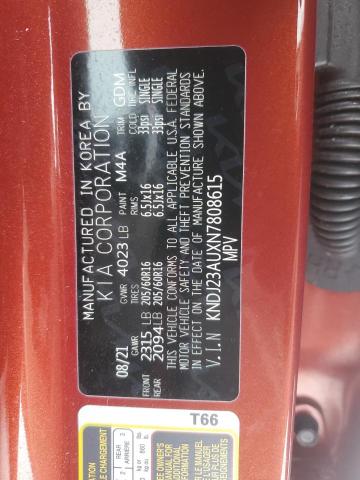 2022 KIA SOUL LX KNDJ23AUXN7808615