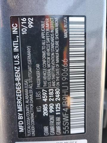 2017 MERCEDES-BENZ C 300 - 55SWF4JB9HU190666