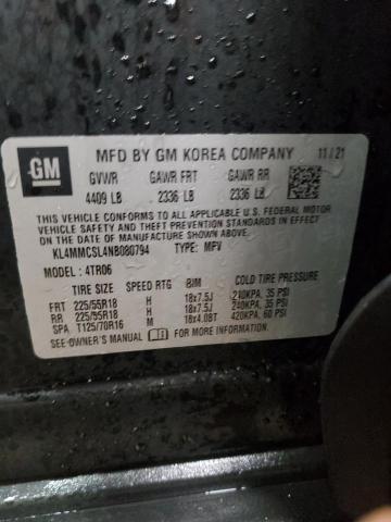 2022 BUICK ENCORE GX - KL4MMCSL4NB080794