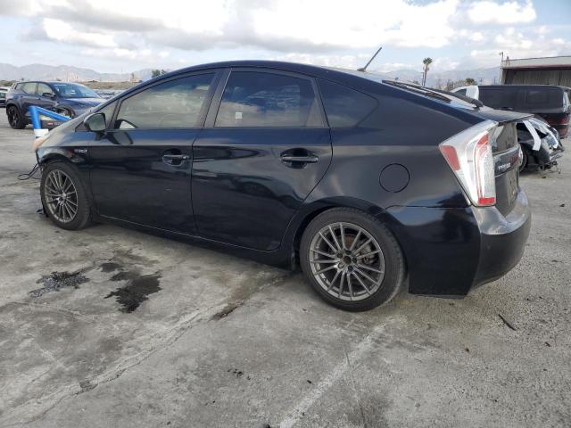 TOYOTA PRIUS 2012 black hatchbac hybrid engine JTDKN3DU2C1523897 photo #3