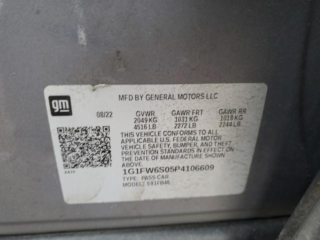 2023 CHEVROLET BOLT EV 1L - 1G1FW6S05P4106609