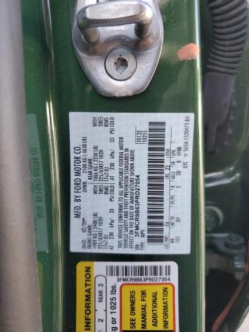 2023 FORD BRONCO SPO - 3FMCR9B63PRD27054