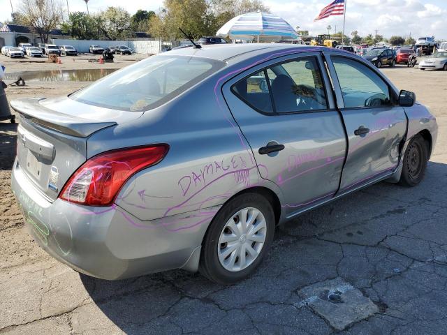 NISSAN VERSA S 2014 gray  gas 3N1CN7AP9EL805298 photo #4