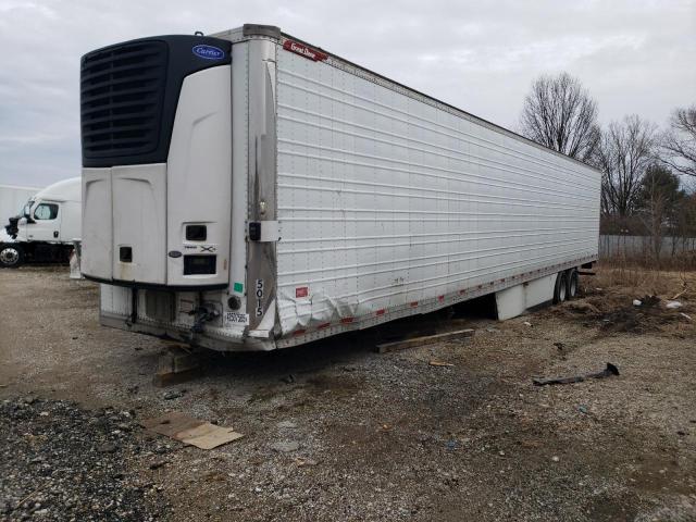 GREAT DANE TRAILER 53 REEFER 2015 white   1GRAA0622FW703587 photo #3