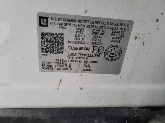 2019 GMC TERRAIN SL - 3GKALTEV8KL121810