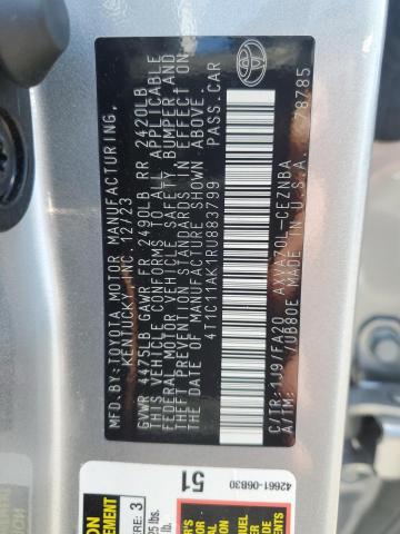 2024 TOYOTA CAMRY LE - 4T1C11AK1RU883799