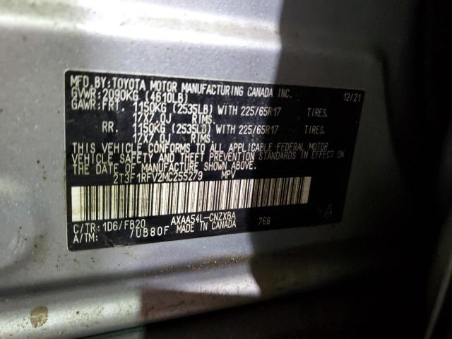 2021 TOYOTA RAV4 LE - 2T3F1RFV2MC255279