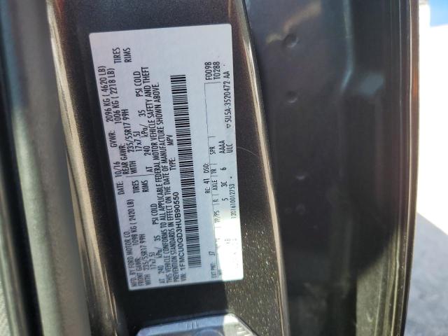 2017 FORD ESCAPE SE 1FMCU0GD3HUB90550