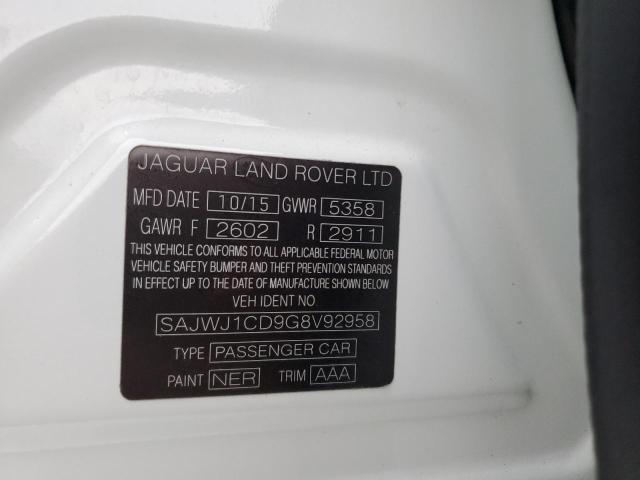 2016 JAGUAR XJ - SAJWJ1CD9G8V92958