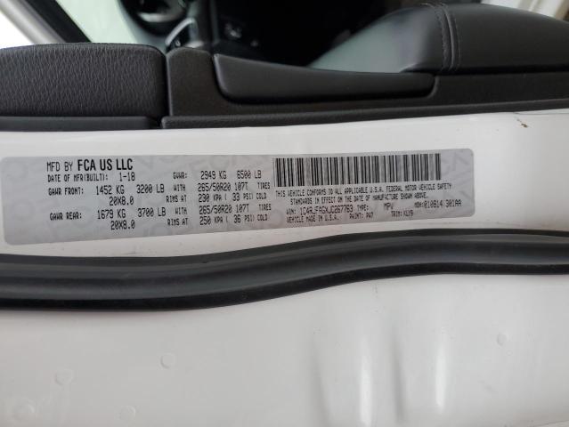 2018 JEEP GRAND CHER - 1C4RJFAGXJC267763