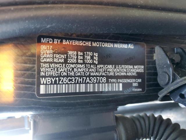 2017 BMW I3 BEV - WBY1Z6C37H7A39708