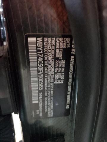 2015 BMW I3 REX WBY1Z4C50FV500565