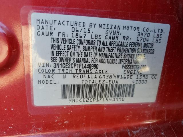 2015 NISSAN VERSA NOTE - 3N1CE2CP1FL440990
