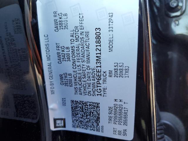2021 GMC CANYON DEN 1GTP6EE13M1218803