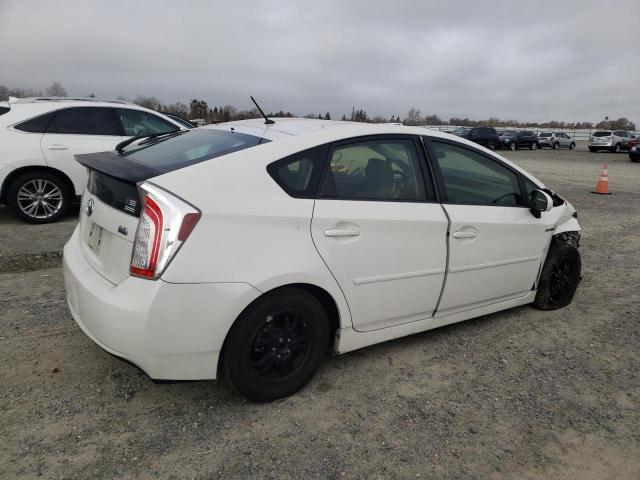 TOYOTA PRIUS 2012 white hatchbac hybrid engine JTDKN3DU3C5458003 photo #4