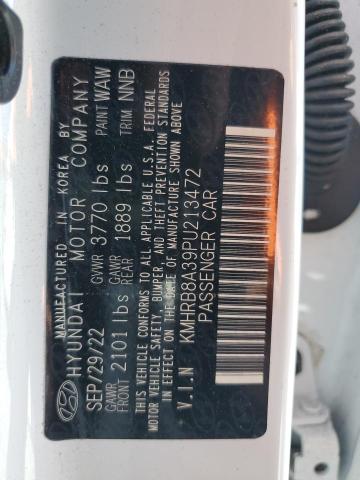 2023 HYUNDAI VENUE SE KMHRB8A39PU213472