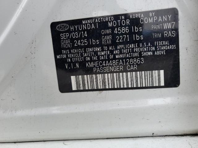 2015 HYUNDAI SONATA HYB - KMHEC4A48FA128863
