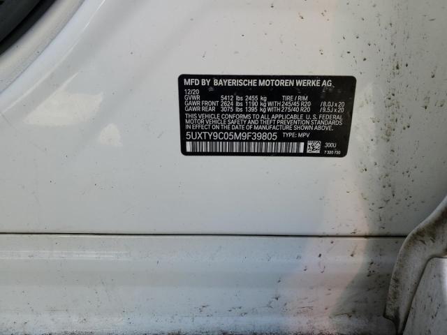 2021 BMW X3 XDRIVEM - 5UXTY9C05M9F39805