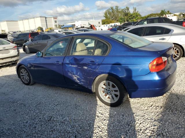 BMW 328 I 2007 blue  gas WBAVA33517PG52087 photo #3