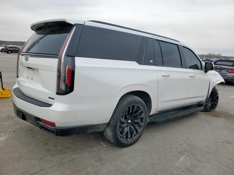 Vin: 1gys4rkl1pr358913, lot: 46321195, cadillac escalade esv sport platinum 20233