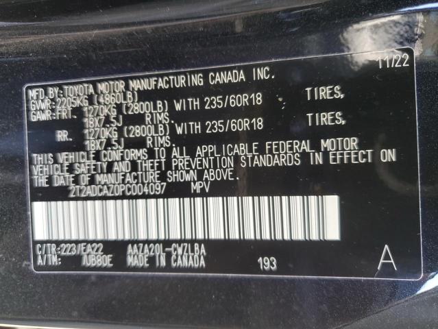 2023 LEXUS NX 250 2T2ADCAZ0PC004097