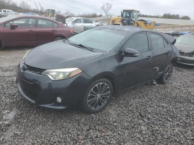 TOYOTA COROLLA L 2016 black  gas 2T1BURHE1GC579016 photo #1