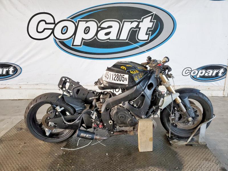 SUZUKI GSX-R600 2008 black racer gas JS1GN7EA582104021 photo #1