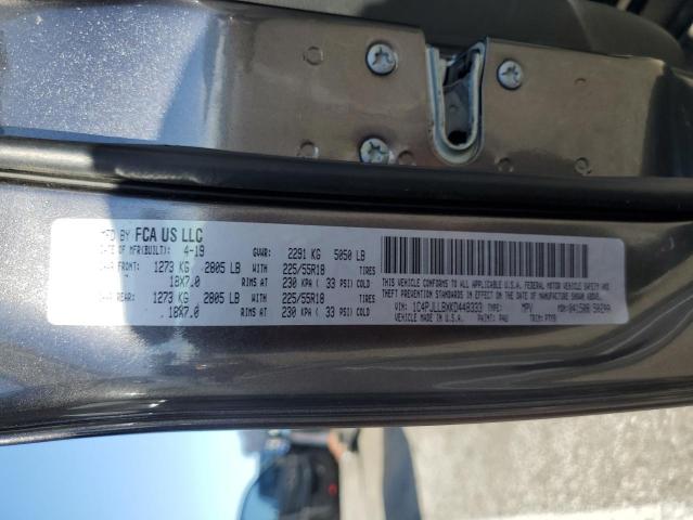 2019 JEEP CHEROKEE L - 1C4PJLLBXKD448333