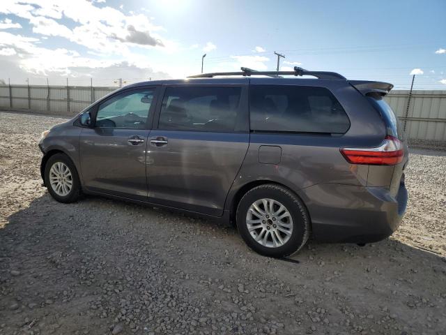 TOYOTA SIENNA XLE 2016 gray  gas 5TDYK3DC9GS693063 photo #3