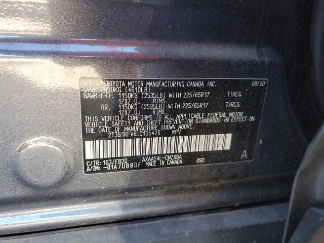 2020 TOYOTA RAV4 LE - 2T3G1RFV8LC135425