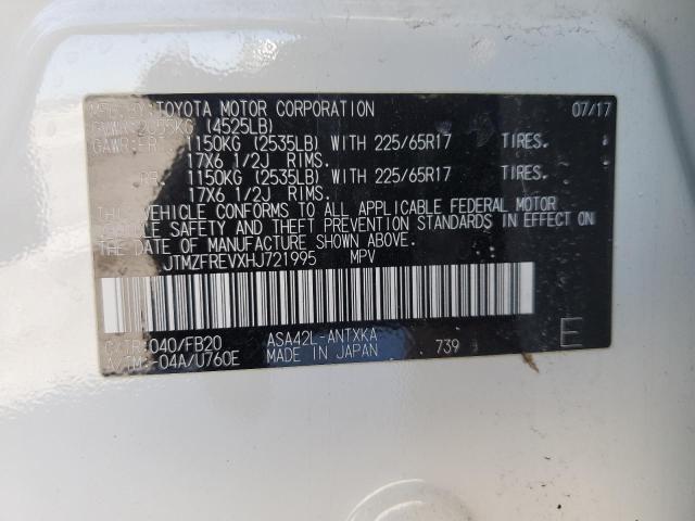 2017 TOYOTA RAV4 LE - JTMZFREVXHJ721995