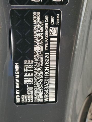 2024 BMW M4 COMPETI WBS43AZ01RCN76220