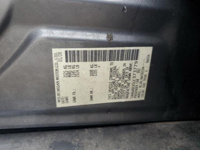 2020 NISSAN MAXIMA SV - 1N4AA6CV5LC373779