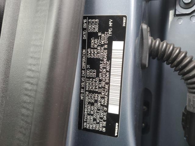 2017 VOLVO XC60 T6 IN - YV449MRUXH2068758