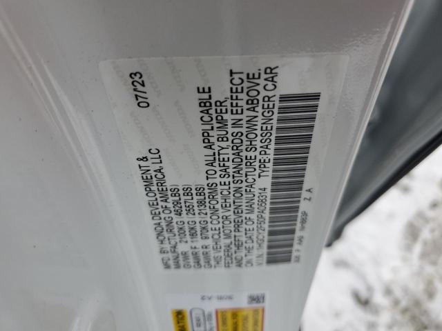 2023 HONDA ACCORD HYB - 1HGCY2F50PA058314