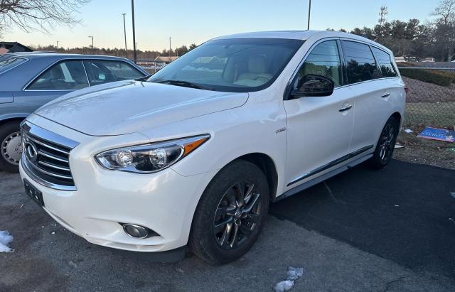 INFINITI QX60 HYBRI 2014 white 4dr spor hybrid engine 5N1CL0MM9EC518160 photo #3