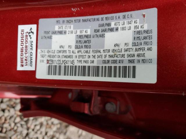 2018 MAZDA 3 TOURING - 3MZBN1V33JM241145