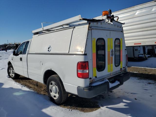 FORD F150 2008 white  gas 1FTRF12208KB80400 photo #3
