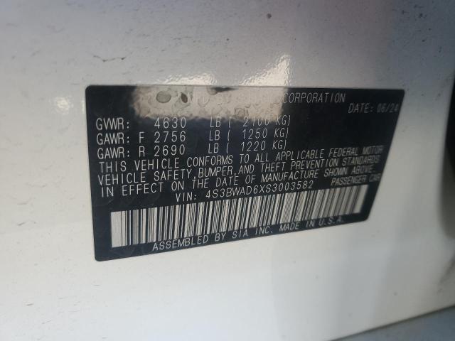 2025 SUBARU LEGACY PRE - 4S3BWAD6XS3003582