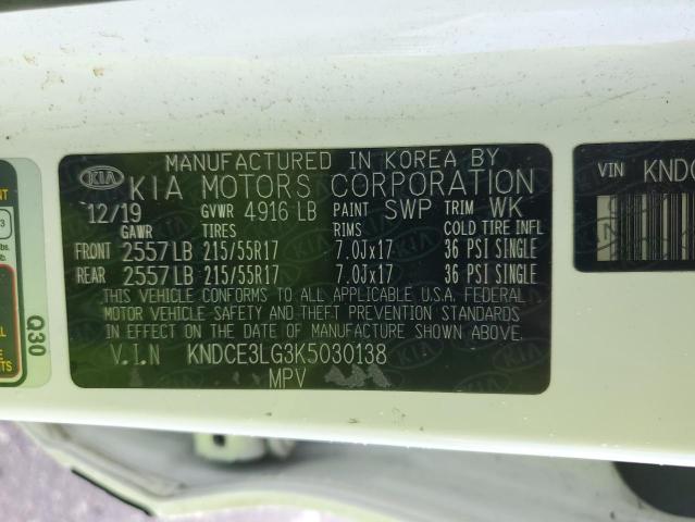 2019 KIA NIRO EX PR KNDCE3LG3K5030138