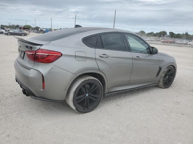 BMW X6 M 2015 gray 4dr spor gas 5YMKW8C54F0R42792 photo #4