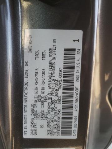 2019 TOYOTA TACOMA ACC - 5TFSX5EN1KX067545