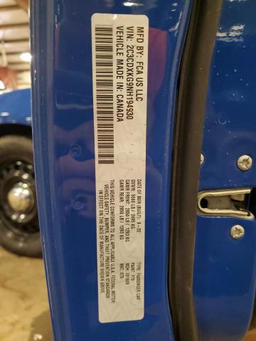 2022 DODGE CHARGER PO 2C3CDXKG9NH194930