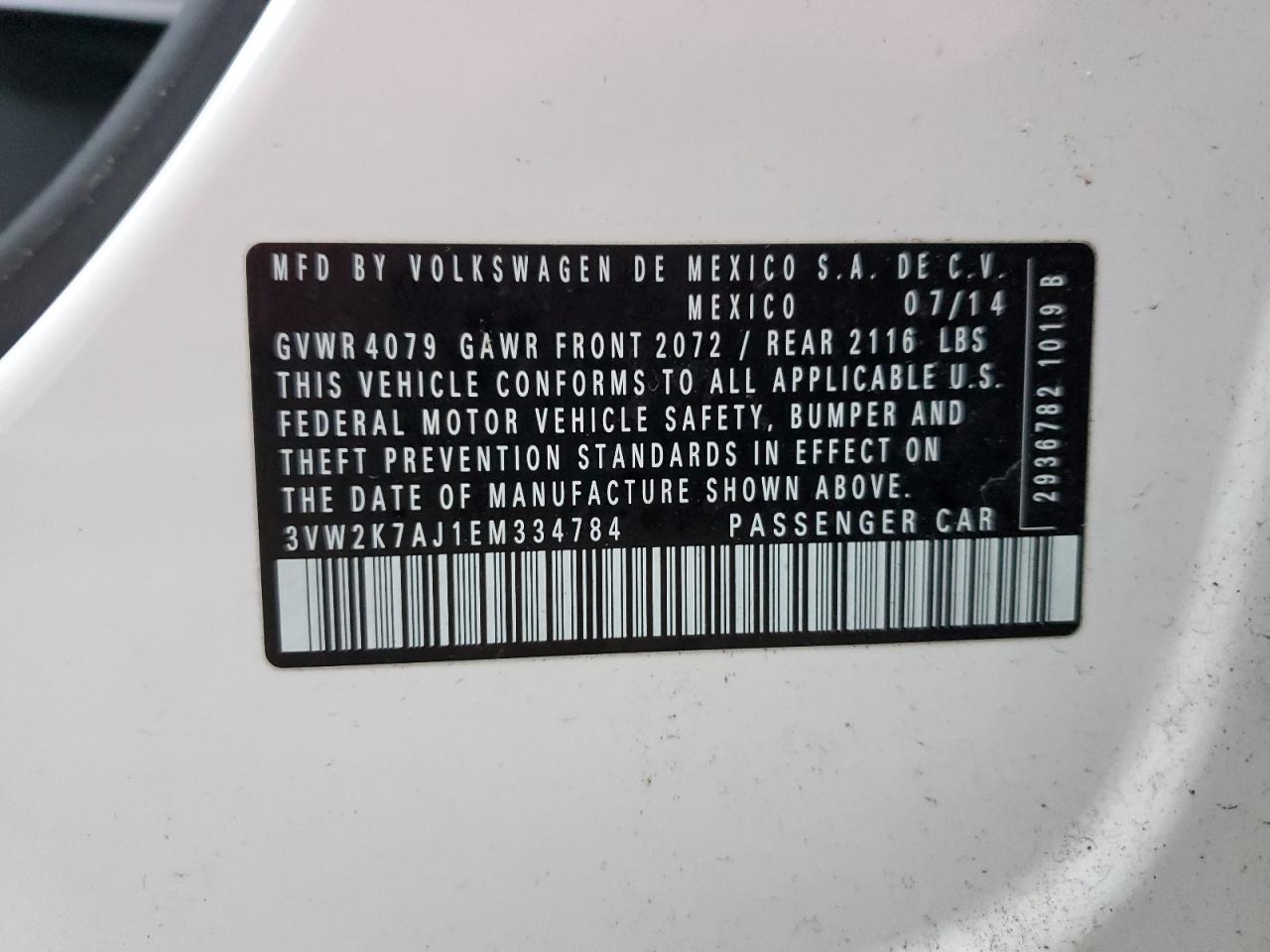 VOLKSWAGEN JETTA BASE