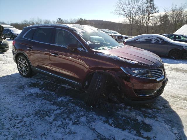 Vin: 2lmtj8lr7gbl53279, lot: 45452515, lincoln mkx reserve 20164