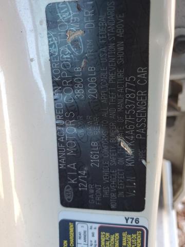 2015 KIA FORTE LX - KNAFK4A67F5378775