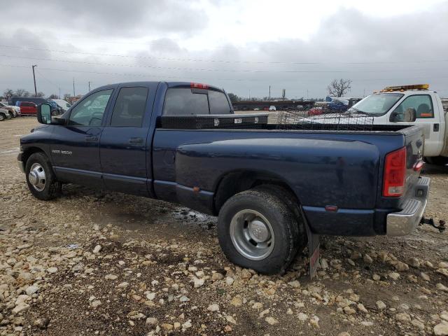 DODGE RAM 3500 S 2005 blue  diesel 3D7MR48C15G786400 photo #3