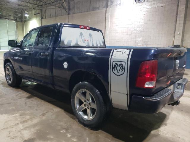 DODGE RAM 1500 S 2012 blue  gas 1C6RD7FT0CS284171 photo #3