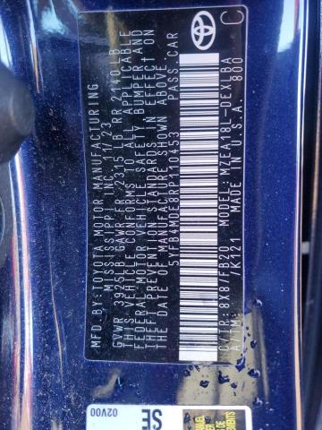 2024 TOYOTA COROLLA LE - 5YFB4MDE8RP110453
